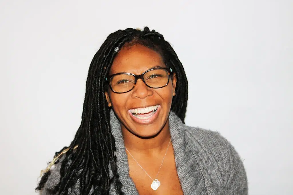 Woman Wearing Eyeglasses
