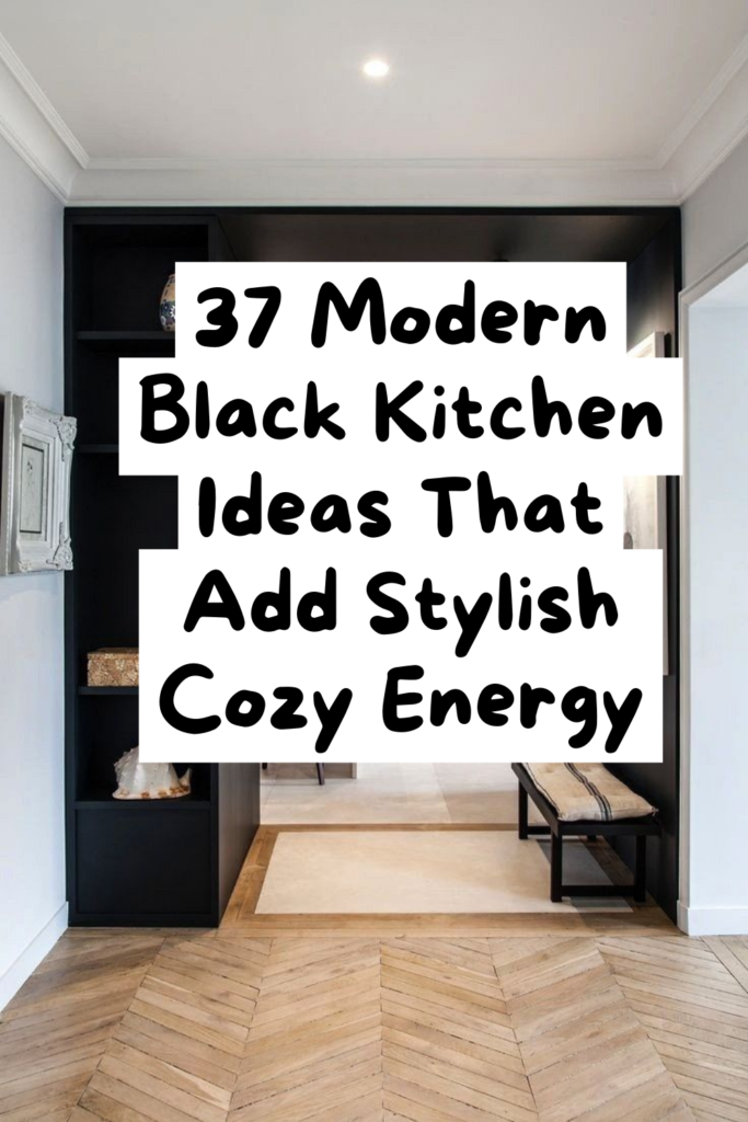 black kitchen ideas