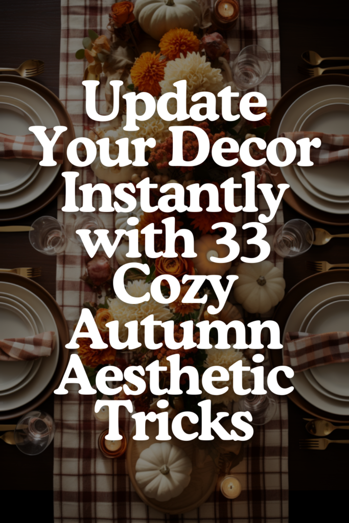 33 Cozy Autumn Aesthetic Ideas to Make Every Room Feel Like a Hug