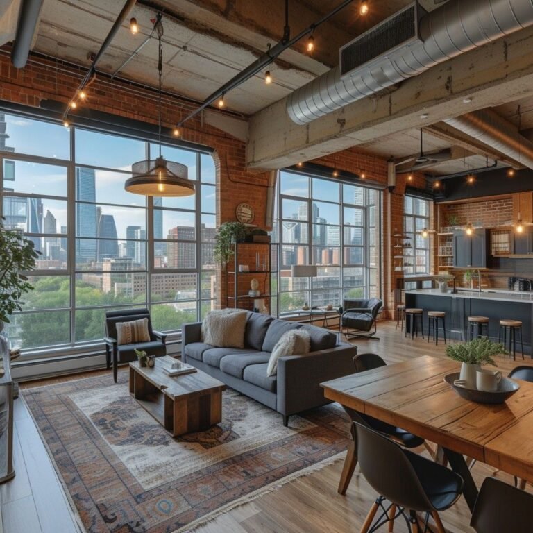 Steel, Wood & Soul – 39 Ways to Make an Industrial Living Room Feel Like Home